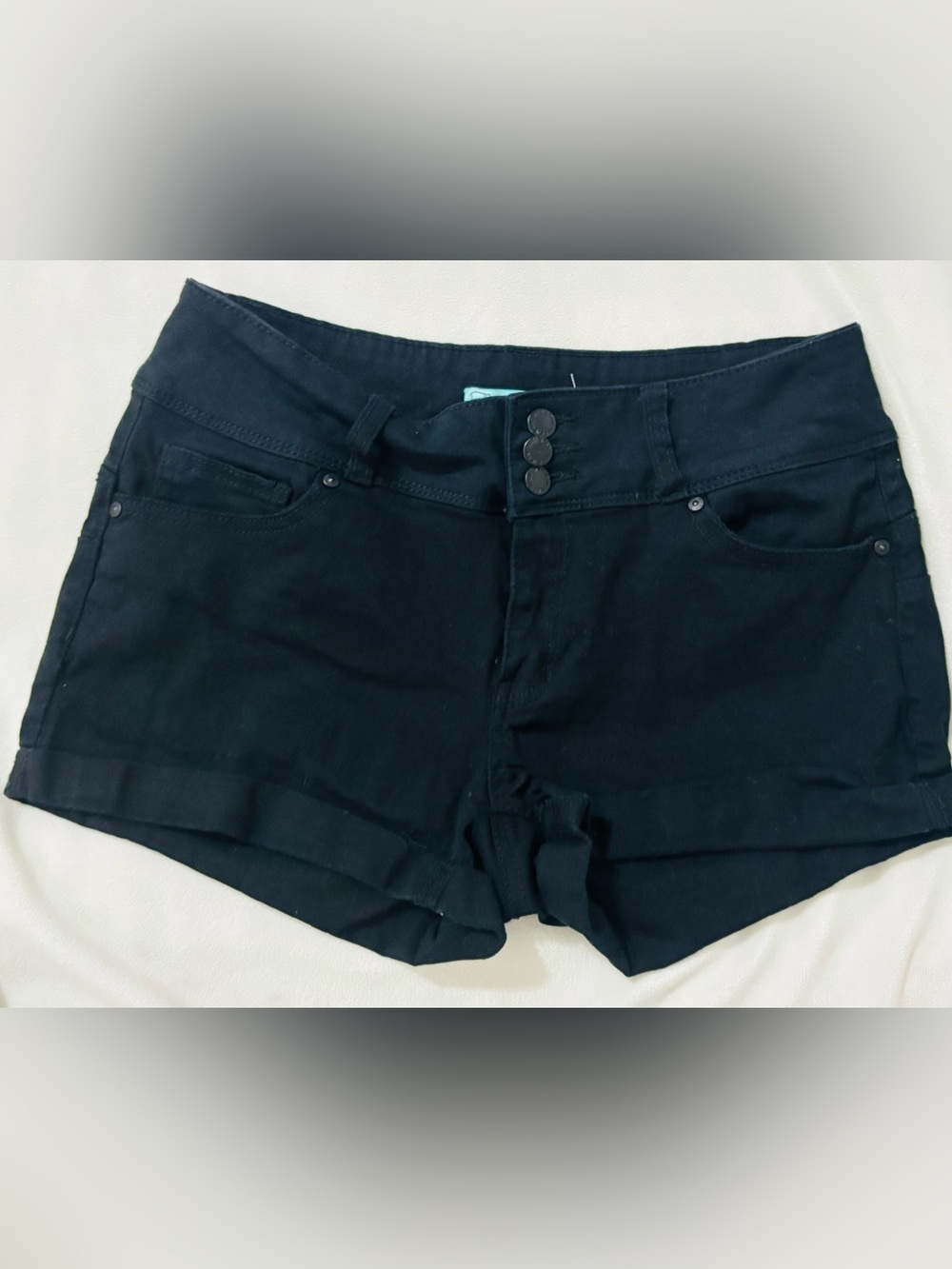 But I Love You- Black Stretch Shorts